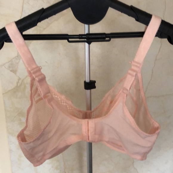 Elomi EL4382 Charley Stretch Lace Underwire Plunge Bra baby pink - Picture 10 of 16